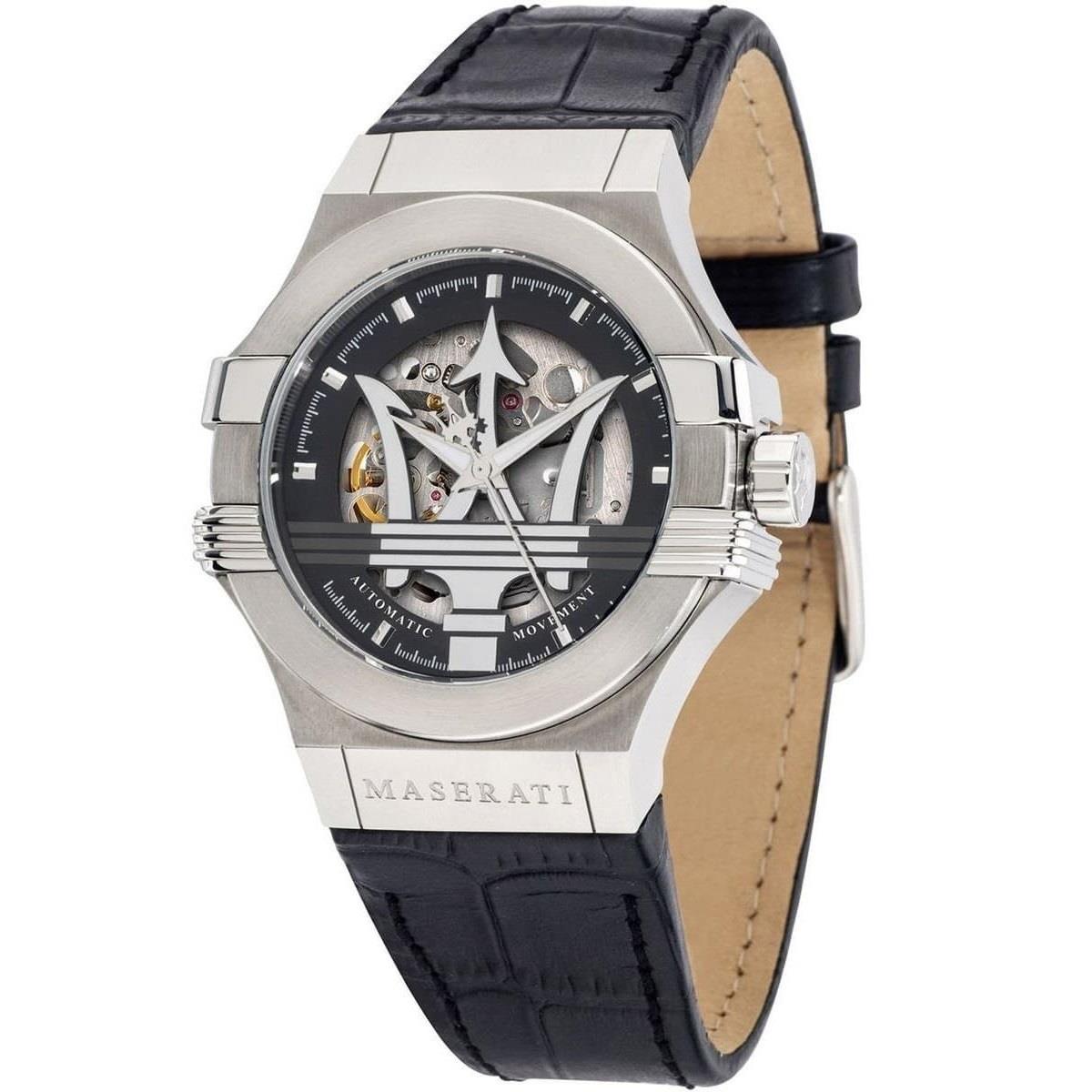 Maserati R8821108038 Potenza Skeleton Dial Men's Watch Maserati R8821108038 Potenza Skeleton Dial Men's Watch
